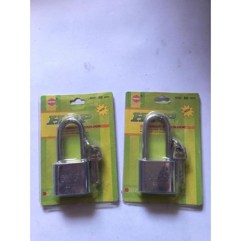 ￼gembok / gembok hpp panjang 50mm / gembok hpp pendek  50mm / kunci pagar / kunci rumah / gembok pag