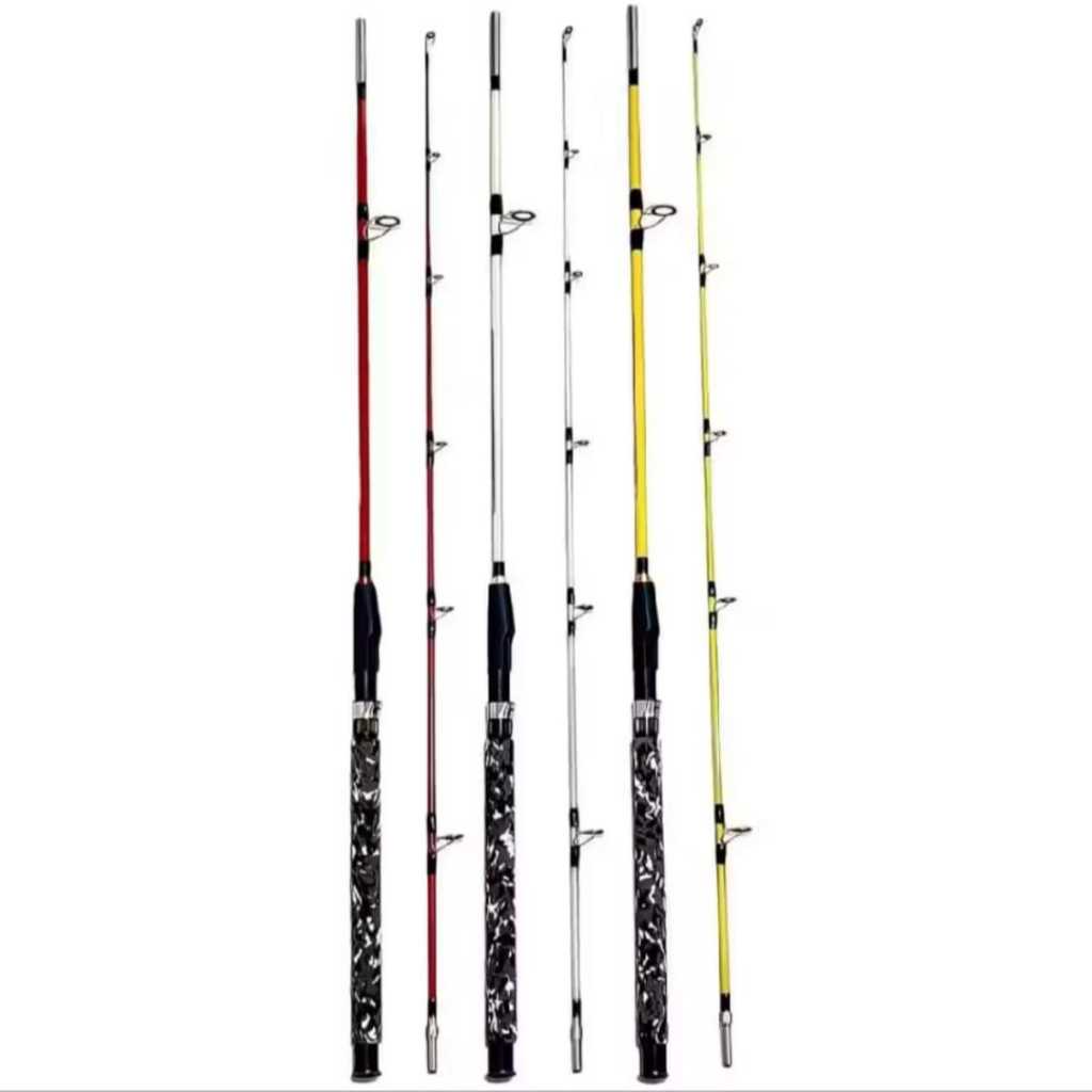 JORAN KATANA LAPULAPU FIBER SOLID 165 180 210 CM KEKUATAN 60-120 LBS (60 KG) DENGAN SAMBUNGAN DRAT P