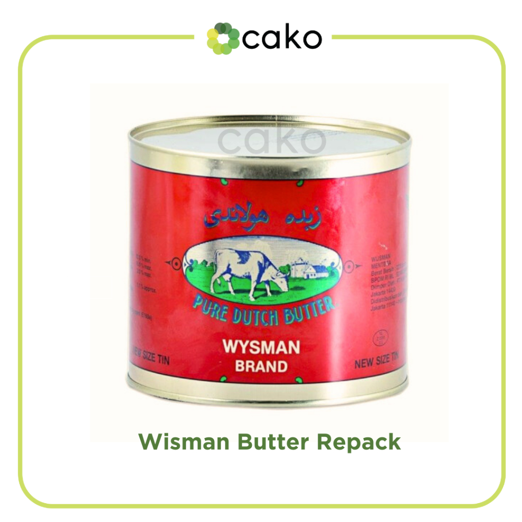 

(REPACK) Mentega Wisman Repack / Butter Wysman / Wijsman 100gr, 250gr, 500gr