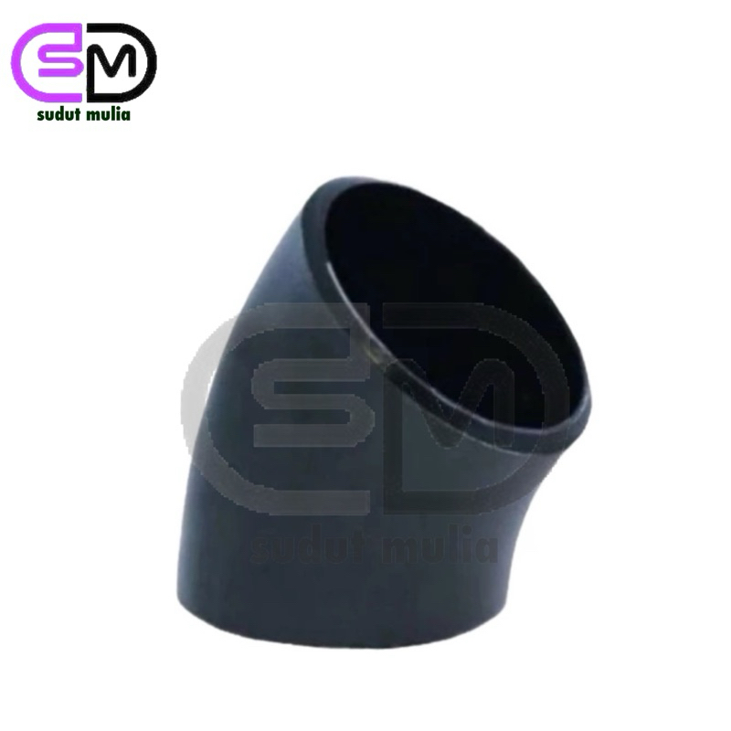 ELBOW LAS BESI 3 INCH KNEE SCH 80 CARBON STEEL 45 DERAJAT 3" SCH80