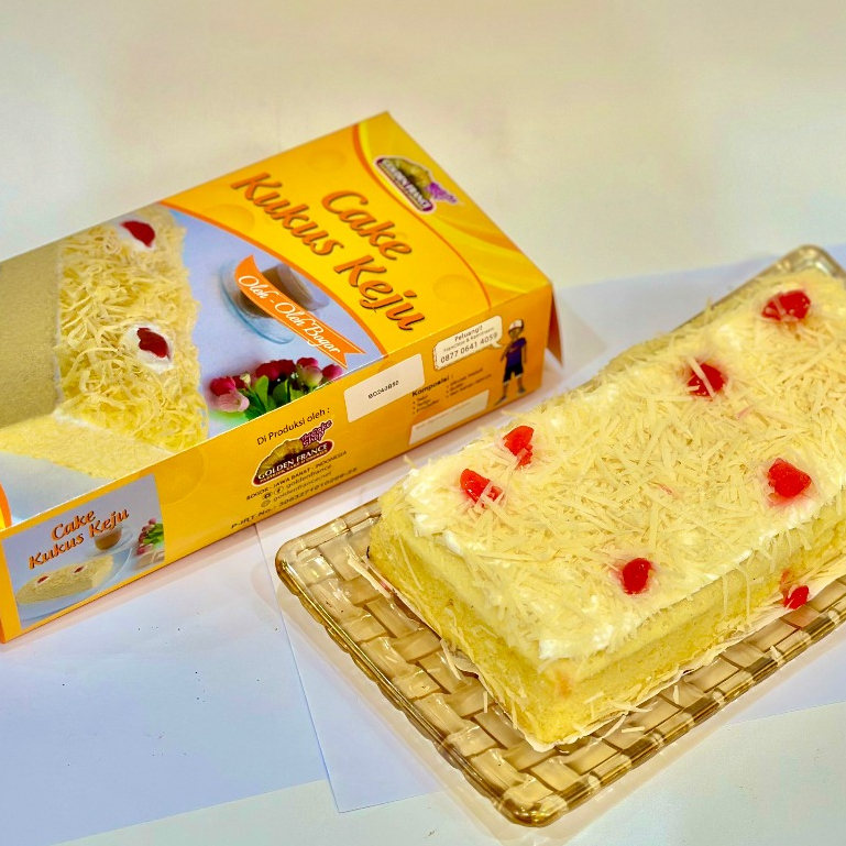 

Cake Kukus Keju Golden France (470 gram)