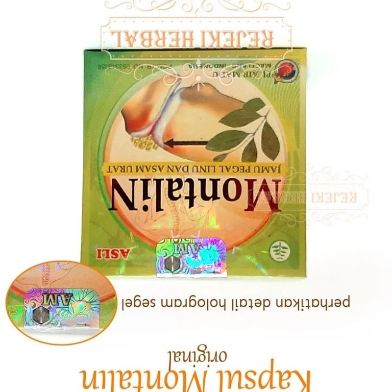 

AWAK GREGESI Minum 1 pack 10 sachet × 4 kpsl aturan minum: *minum secara teratur 2kpsl *minum bila parah 2x2 kpsl perhari (montaline) yuk diorder