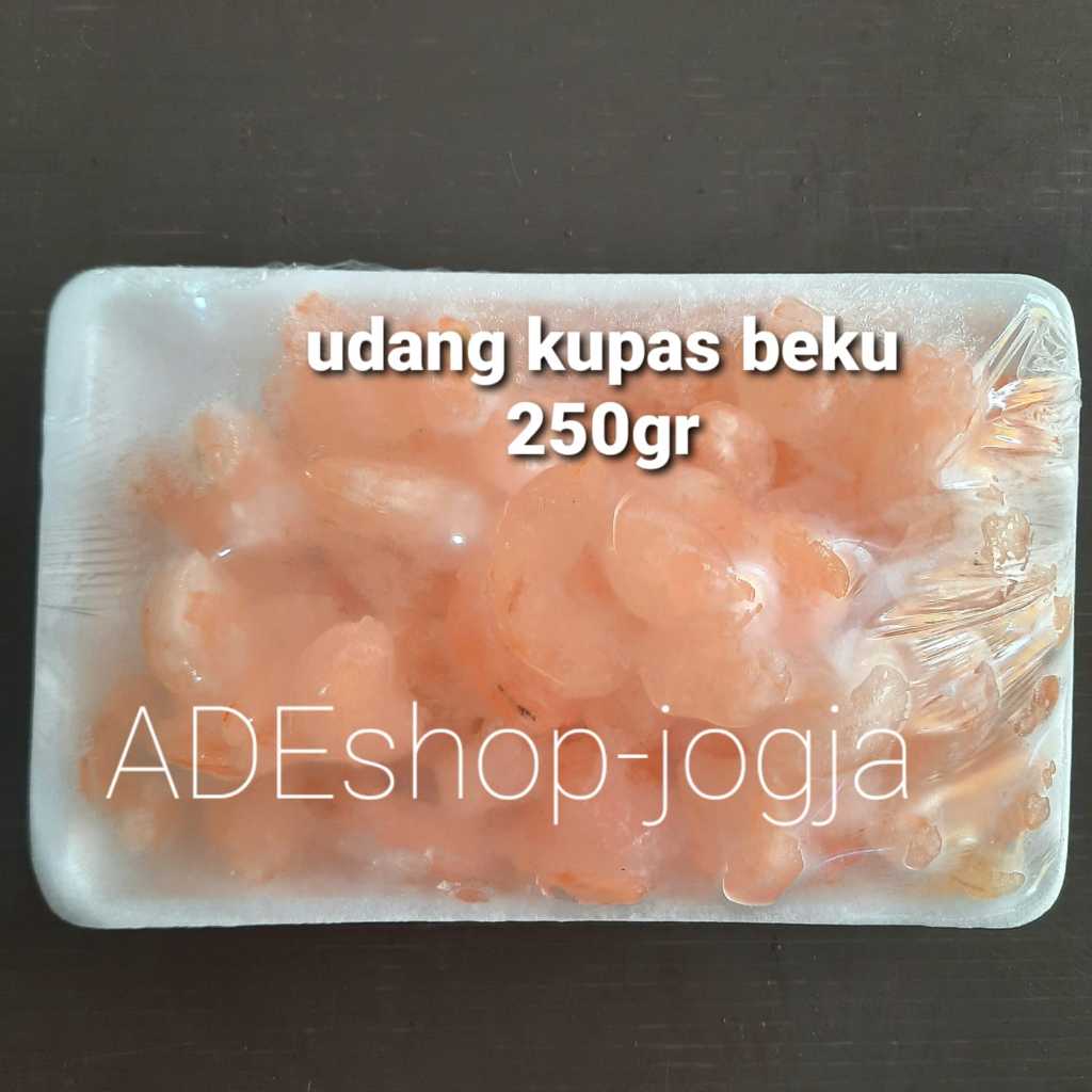 

Udang Kupas masak Beku frozen 250 gr shrimp