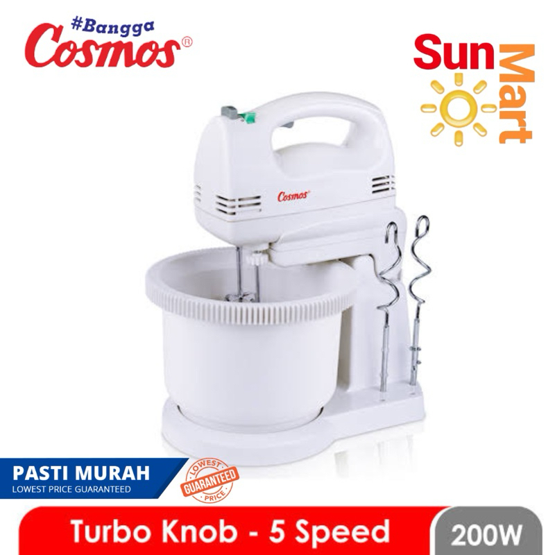 Mixer Com Cosmos CM 1289 Stand Mixer Cosmos 1289 Mixer Duduk Cosmos CM-1289 Mixer Turbo