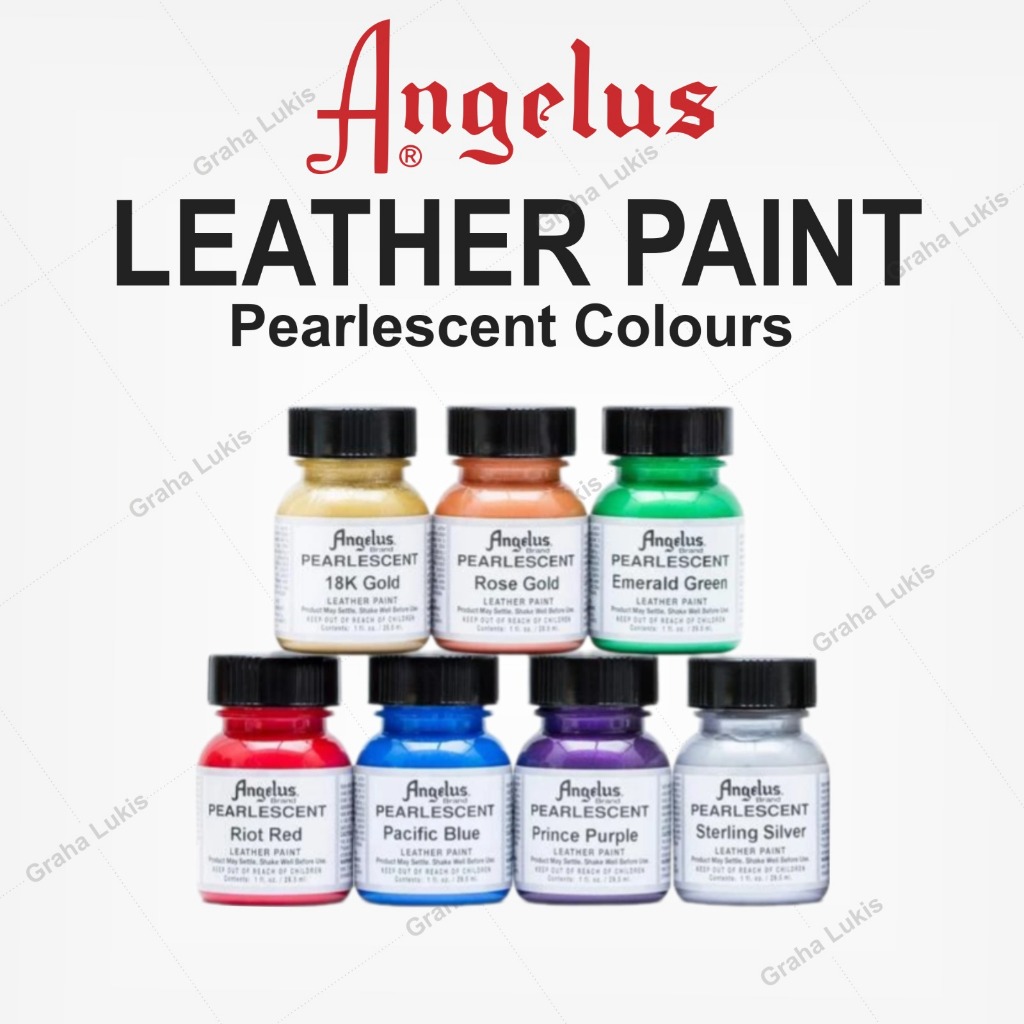 

Angelus - Acrylic Leather Paints Pearlescent