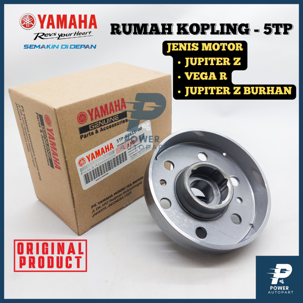RUMAH KOPLING 5TP  YAMAHA JUPITER Z BURHAN, VEGA R, JUPITER Z, CRYPTON - 5TP