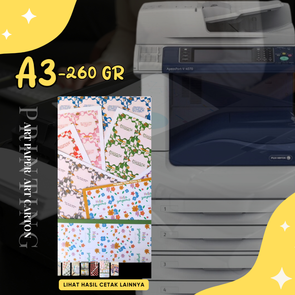 

PRINT/ CETAK ARTPAPER/ ARTCARTON/ KONSTRUK 260GR 1 SISI/ 2 SISI [Our_projects]