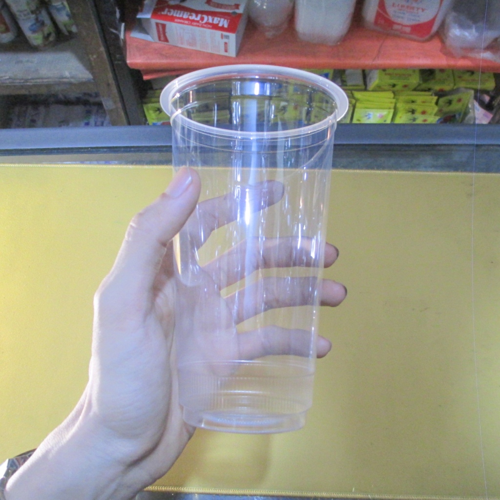 GELAS PLASTIK 22OZ BENING PUSPAN