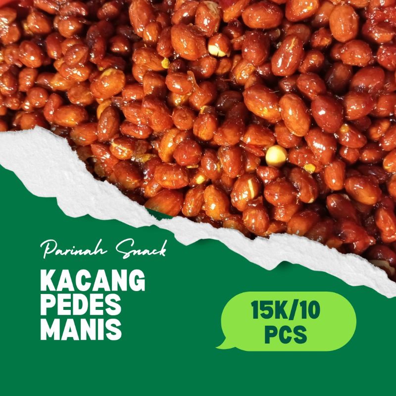 

Kacang Balado Pedas Manis Khas Parinah Snack / 10 Pcs