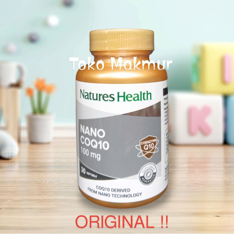 Natures Health Nano CoQ10 100mg