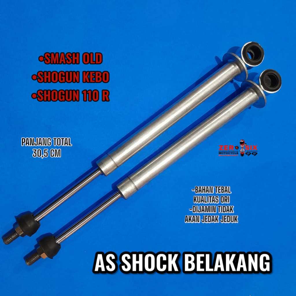 AS HIDROLIS SHOCK SHOK SKOK BELAKANG MOTOR BEBEK SUZUKI - SMASH OLD LAMA , SHOGUN 110 R .