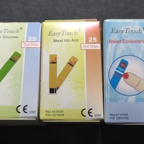 Alat stik tes gula darah easy touch