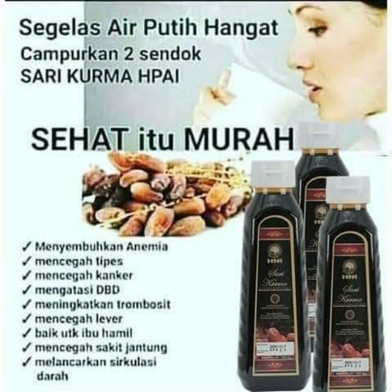 SARI KURMA HNI HPAI PROMO MURAH