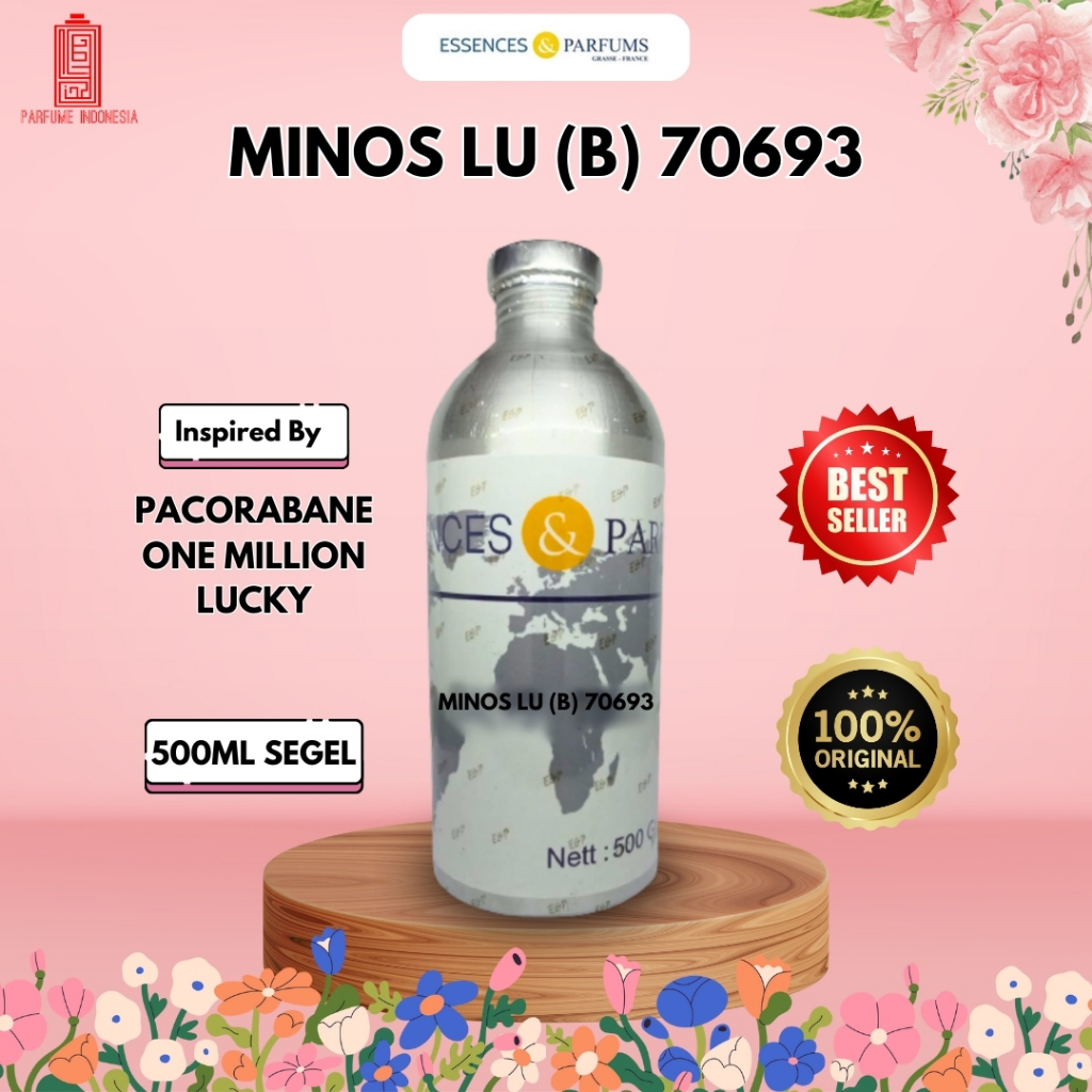 bibit parfum murni MINOS LU ESSENCES 500ML SEGEL