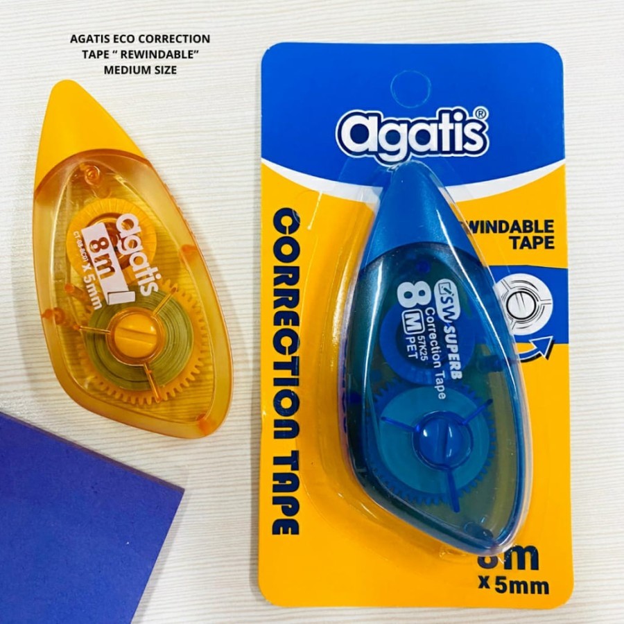 

TBMO AGATIS ECO CORRECTION TAPE 8X5MM/12X5MM(12)