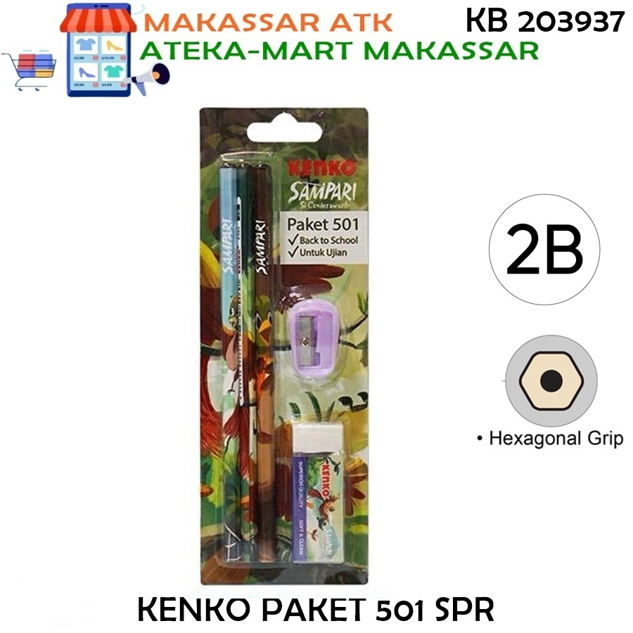 

[1SET] KENKO PAKET PENSIL 501 SAMPARI