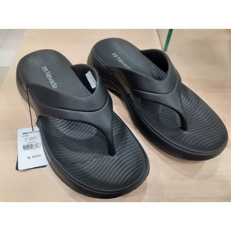 Sandal Japit (KARET  NEVADA) By MATAHARI ✔️ Pria New  Official terbaru 39- 43 (100% ORIGINAL)