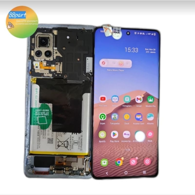 LCD + TSCREEN VVO X70 PRO / X70 PRO PLUS ORI + FINGER