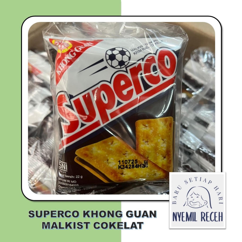 

Superco Khong Guan Malkist Cokelat Isi 10pcs x 22gr