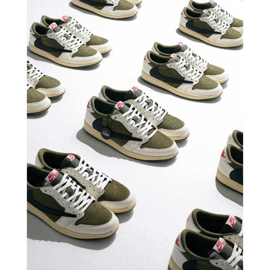 Air Jordan 1 Low OG Travis Scott Medium Olive