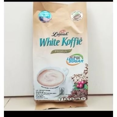 Luwak White Coffee Less Sugar Ecer 1 pcs