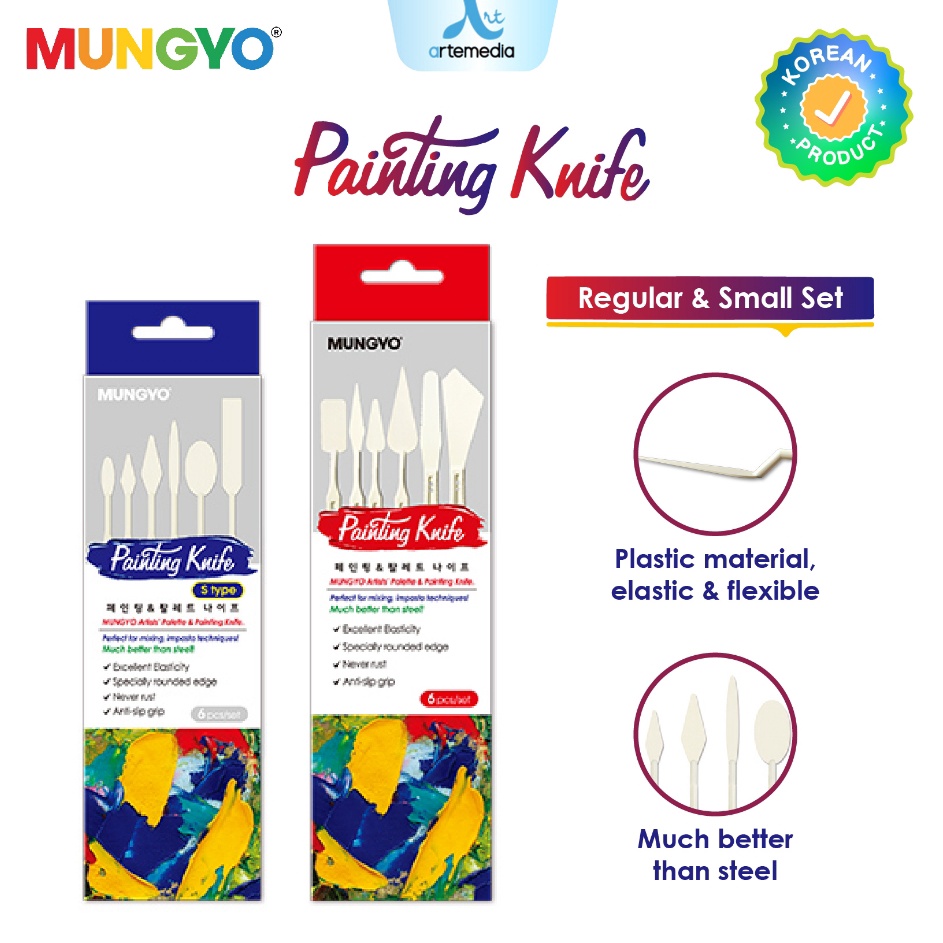 

KI3 Mungyo Painting Palette Knife Set Art Spatula