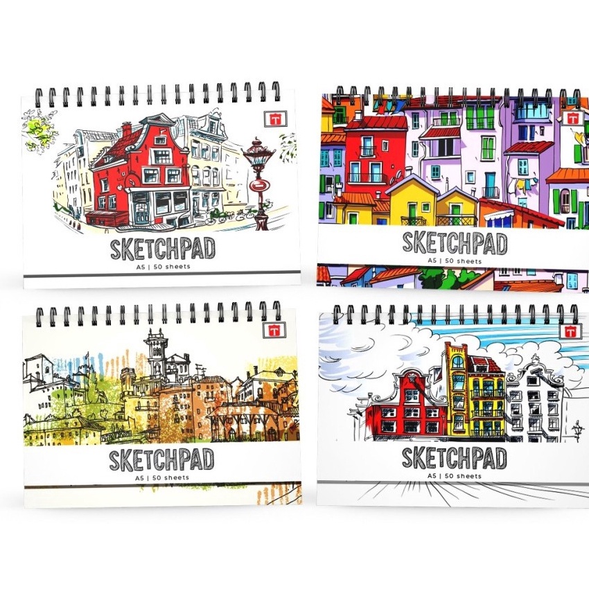 

Gila Buku Sketsa Sketch Pad A5 Tiara 5 Lembar