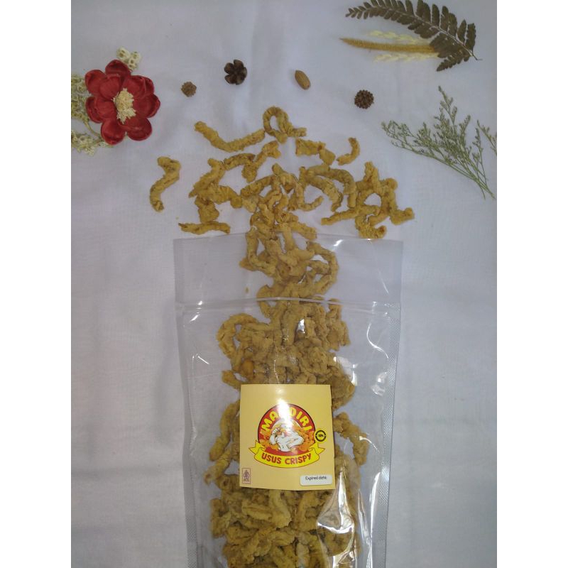 

Keripik Usus Ayam Crispy 300g