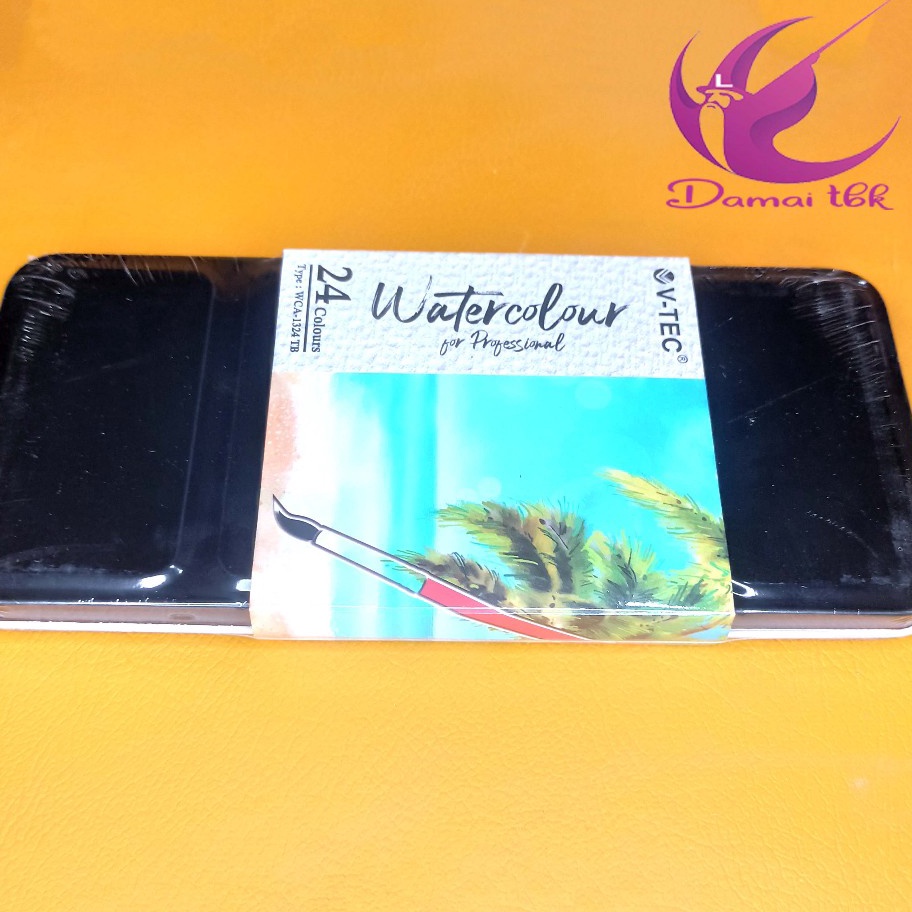 

Limit Cat Air Watercolour Vtec Kuas Kemasan Kaleng Water Colour Professional Vtec Tin Case