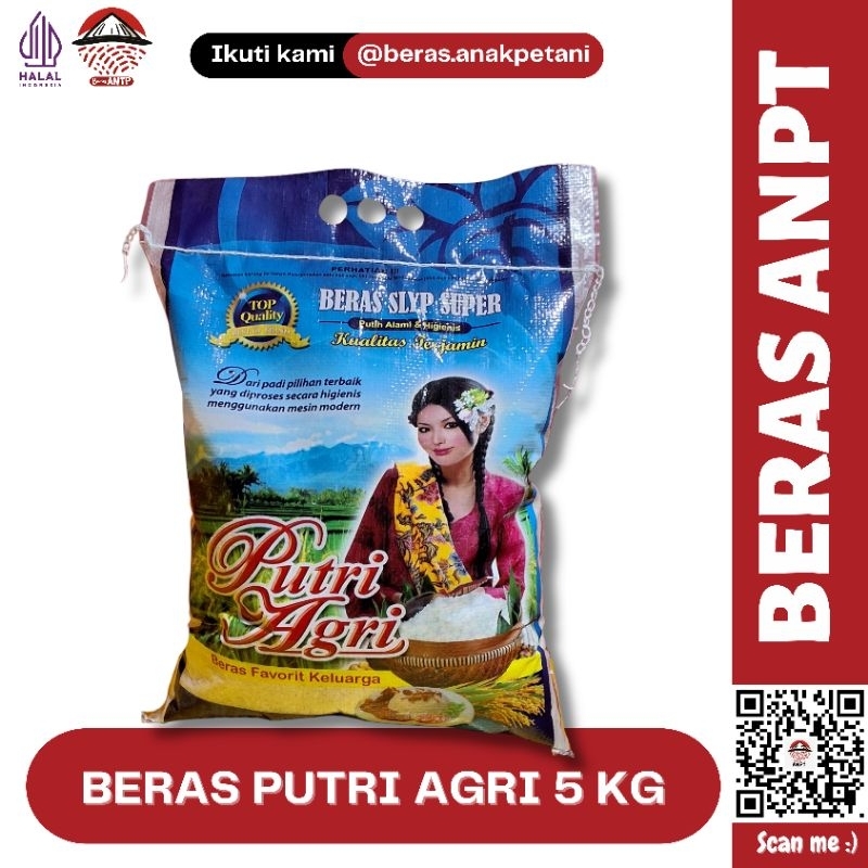 

Beras PUTRI AGRI 5 KG