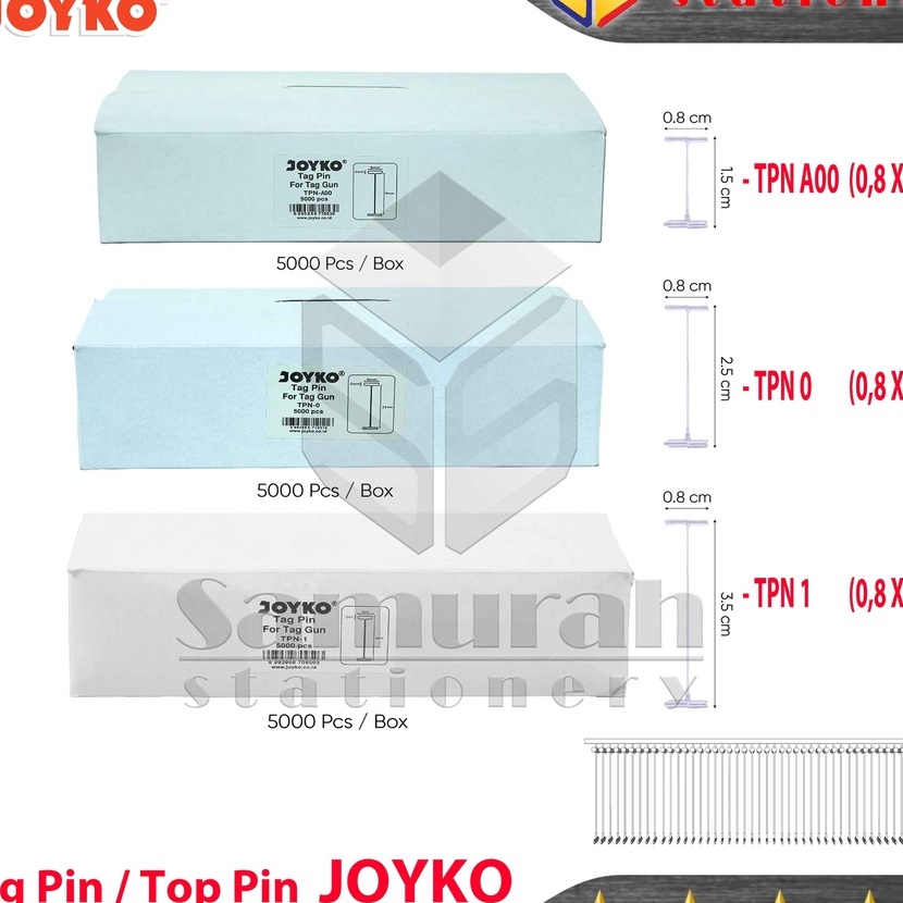 

Terjangkau Tag Tpn 25 mm Joyko Peluru Bandrol Label Merk Baju Top TPN A 15 mm TPN 1 35 mm
