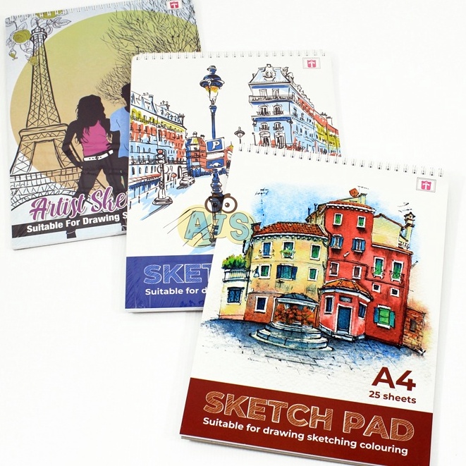 

KI3 Buku Sketsa Sketch Pad A4 Tiara