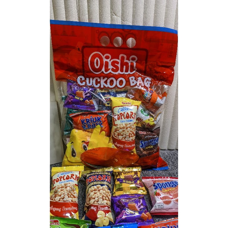

Oishi Gift Pack - Paket Snack Ultah Anak - Paket Snack Enak