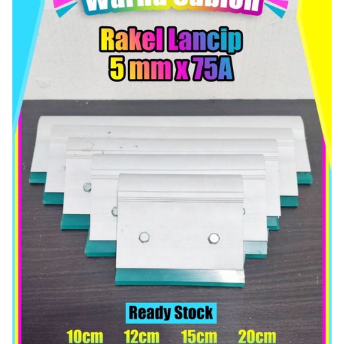 

Limit Rakel sablon minyak Lancip dan papak 5mm x 75A 1cm 12cm 15cm 2cm gagang allumunium