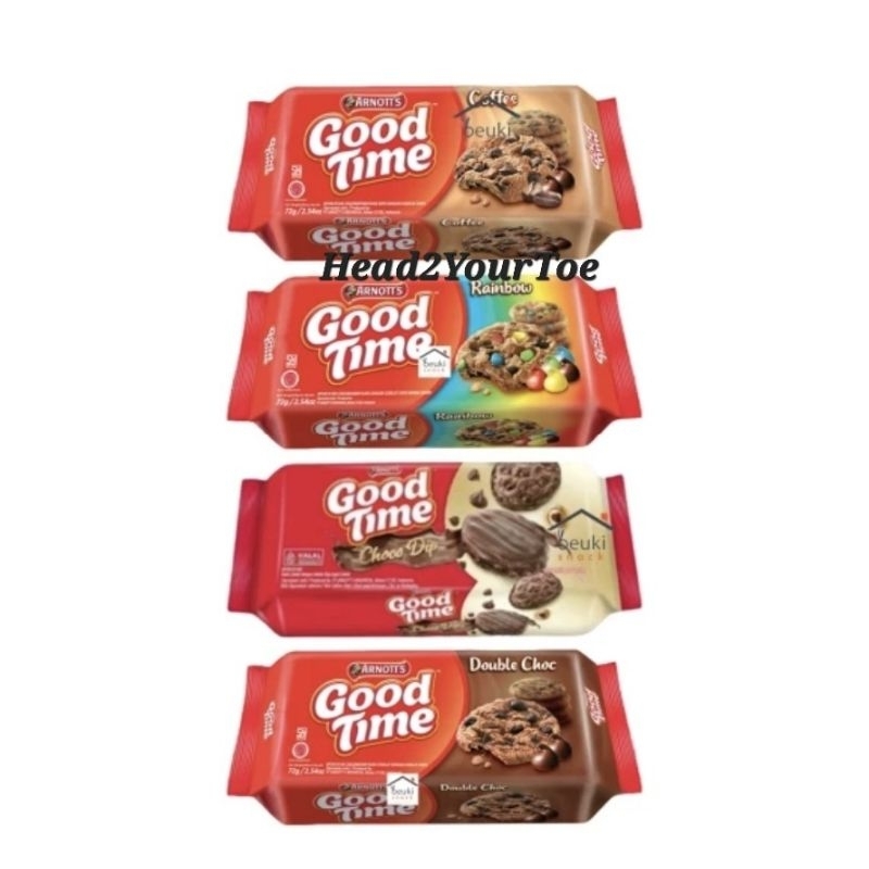 

Good Time 72gr Classic, Double Choc, Choco Deep, Rainbow, Coffee