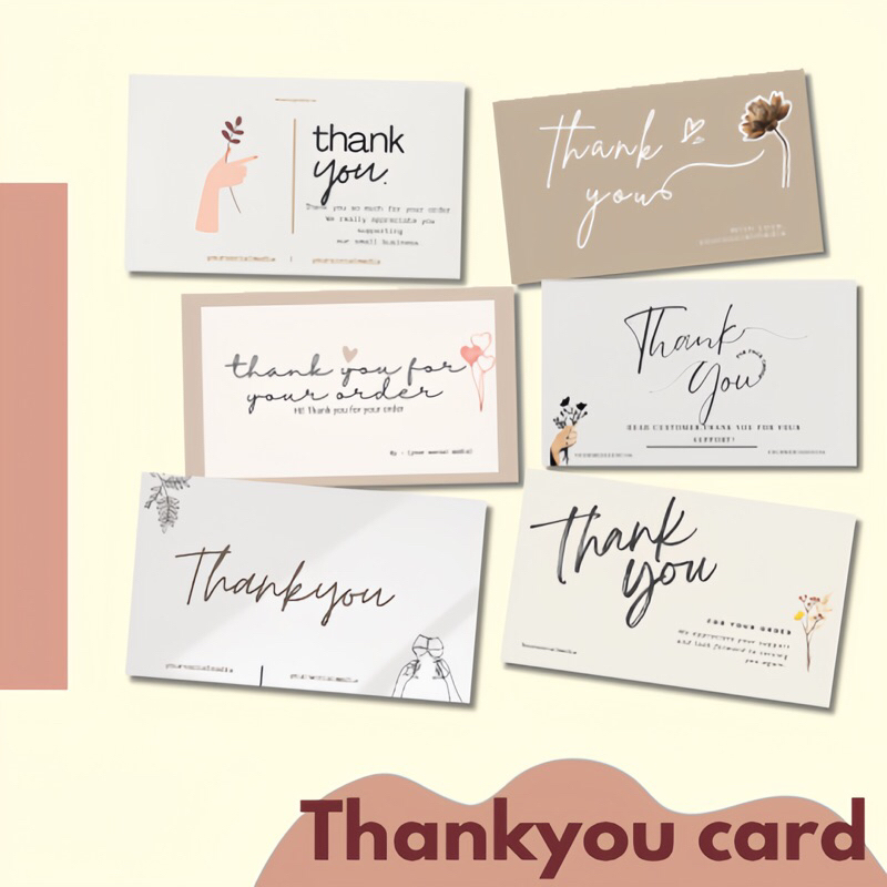 

55 PCS THANK YOU CARD AESTHETIC COSTUM 1 SISI TC 22-29 BY. YUNISTW|| THANKYOU CARD || KARTU UCAPAN || KARTU UCAPAN COSTUM || KARTU STIKER || STIKER UCAPAN || STIKER UCAPAN TERIMAKASIH || KARTU UCAPAN TERIMAKASIH || KARTU UCAPAN KOSONG || THANK YOU CARD.