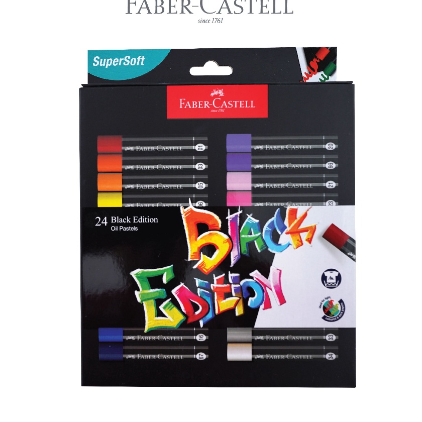 

KF7 FaberCastell Krayon Minyak Black Edition Oil Pastel Series