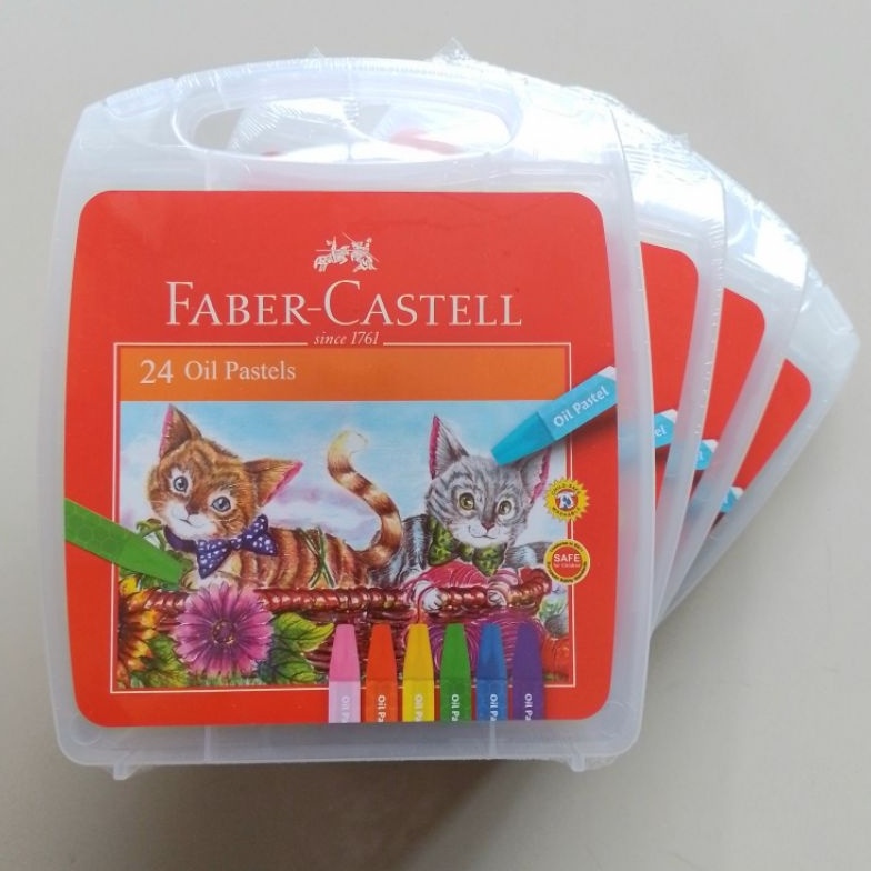 

Crayon Oil Pastel Faber Castell 24 Warna Ekonomis Set Original Free Bubble Dus ART TW5