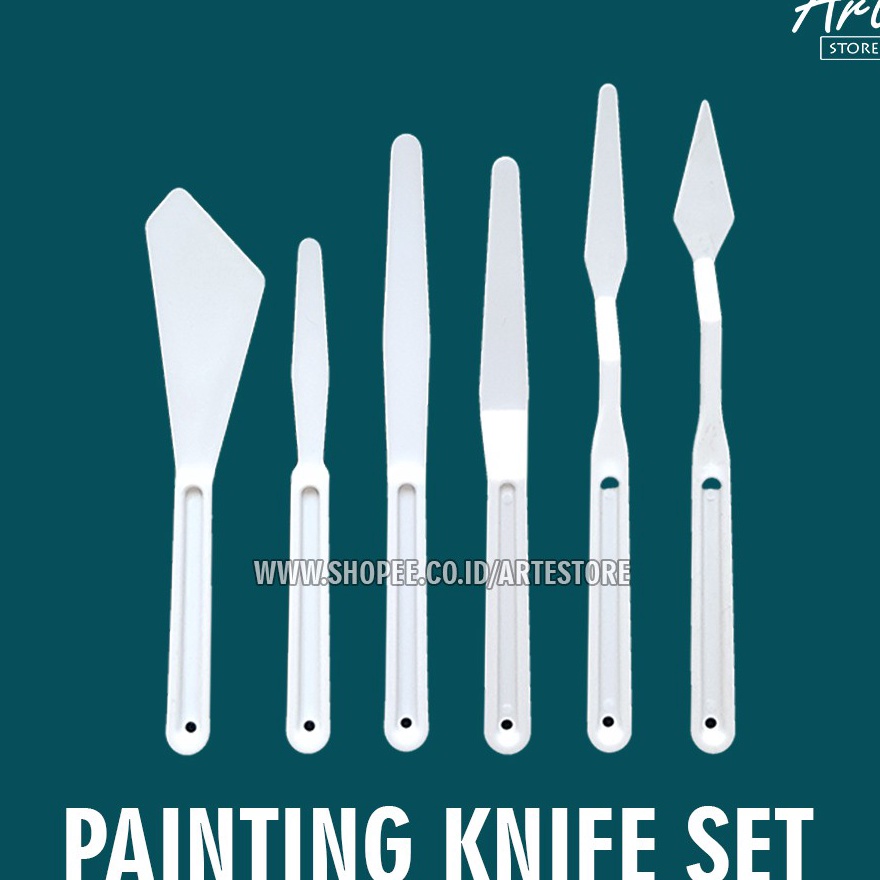 

KI3 Pisau Palet Set isi 6 pcs