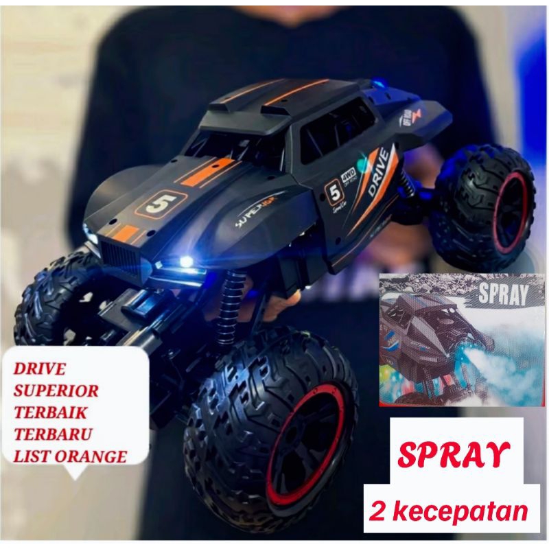Mobil Remote Control Rock CRAWLER Mainan Mobil RC Offroad 4WD