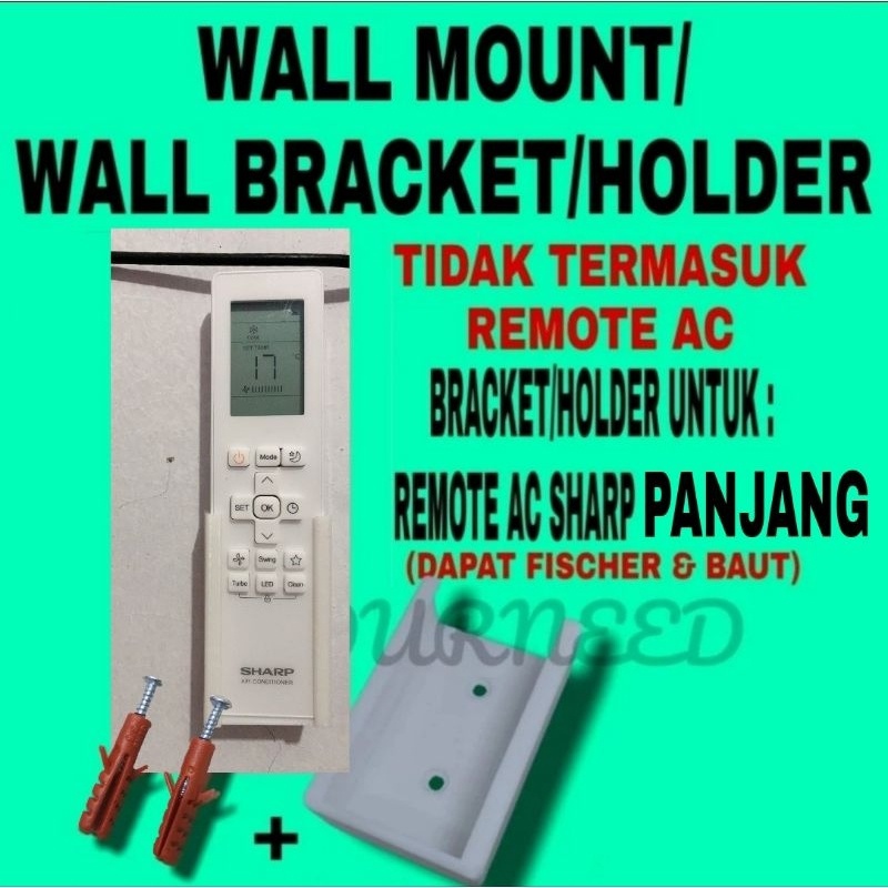 Bracket Standing Holder Remote AC Sharp AHA5CYN