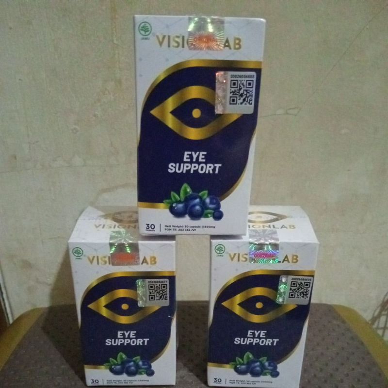 Visionlab Eye Support Herbal Pemelihara Kesehatan Mata New Product PT.BEST