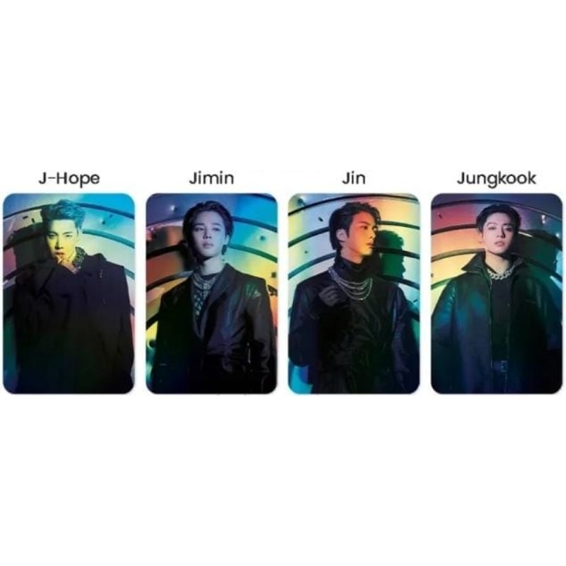 Photocard Hologram BTS Proof, All Member BTS