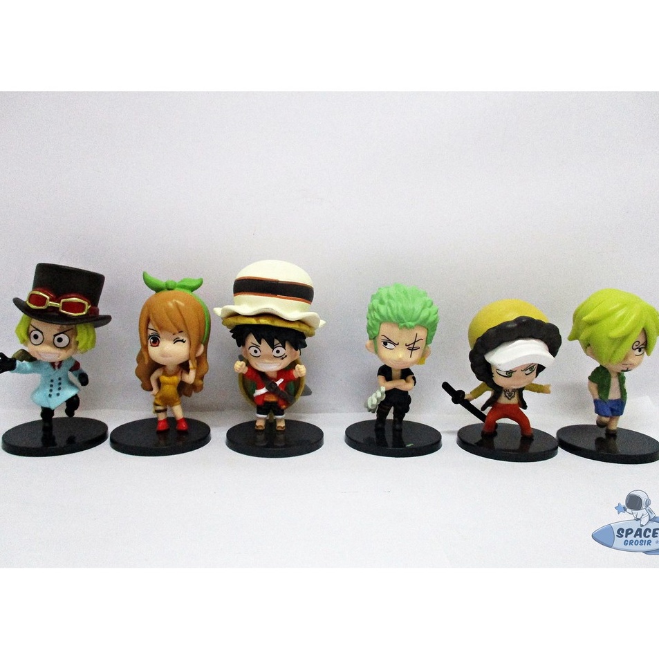 New Trending  Figure Mainan pajangan One Piece Movie Stampede Luffy Sabo Zoro