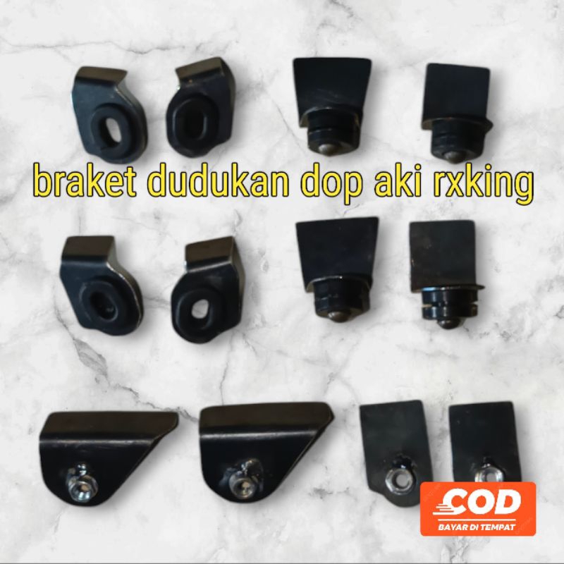 dudukan baud dop aki rxking rxs up rxking  bonus karet box