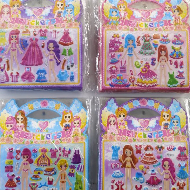 

KP8 1PCS STIKER DRESS UP BP