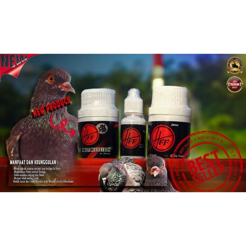 JAMU MERPATI HFF 3in1 TETES HFF IDEAL HFF / Food Nutrision / Ideal HFF , Jamu Pil Alus , Jamu RJB , 