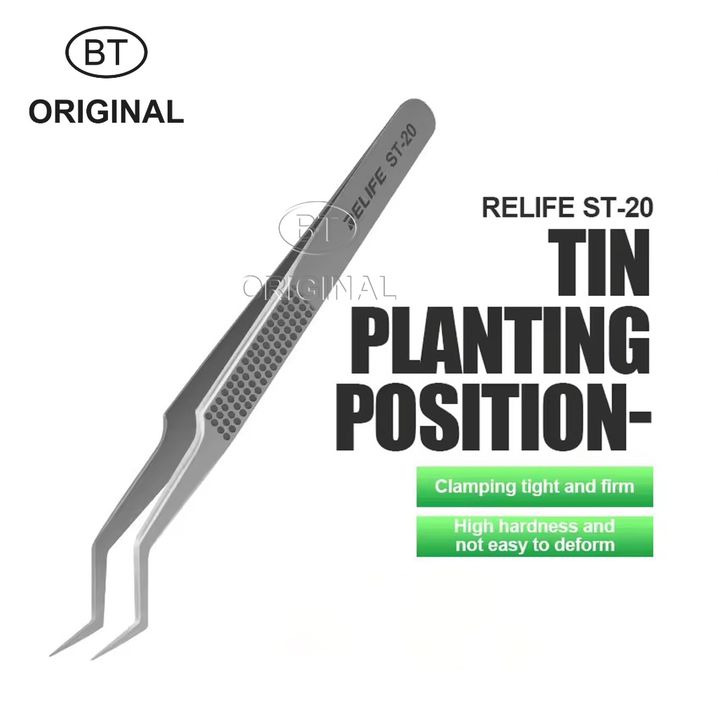 PINSET METAL CETAK IC CPU - TIN PLANTING POSITION RELIFE ST-20 ORIGINAL