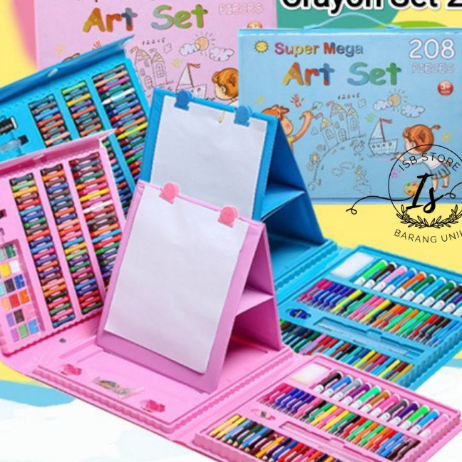 

KF7 ART SET 2 CRAYON MEWARNAI PENSIL WARNA Crayon Set 2Pcs Crayon Mewarnai PENSIL