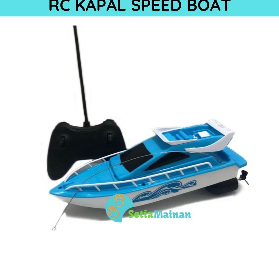 Pabrik Mainan Anak Laki Laki RC Remote Control Kapal Laut Perahu Speed Boat Racing Kado Anak Murah